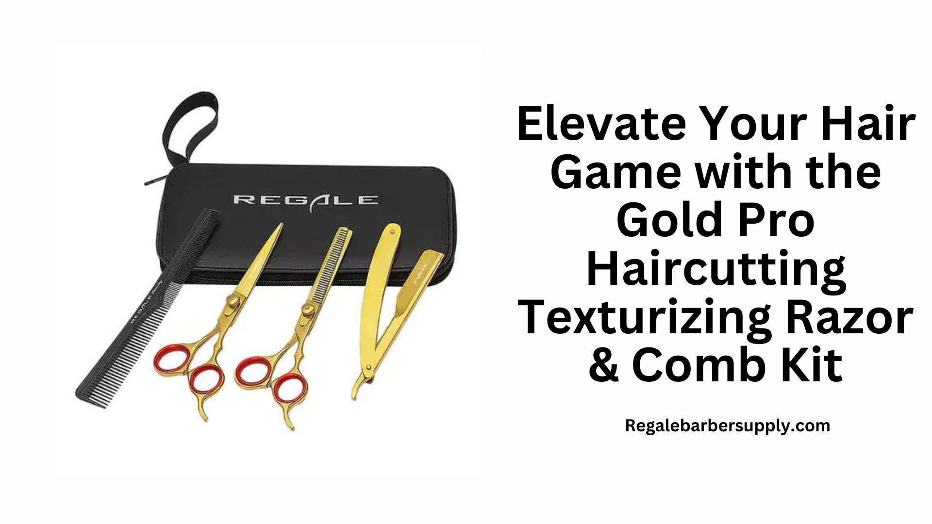 Elevate Your Hair Game with the Gold Pro Haircutting Texturizing Razor ...