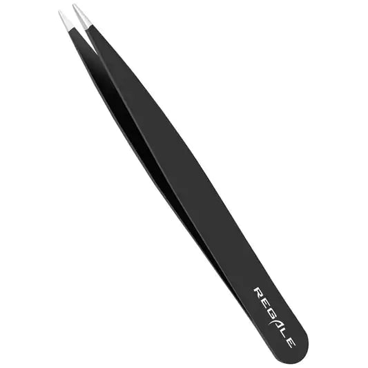 Fine Point Tweezer Black German Stainless Steel