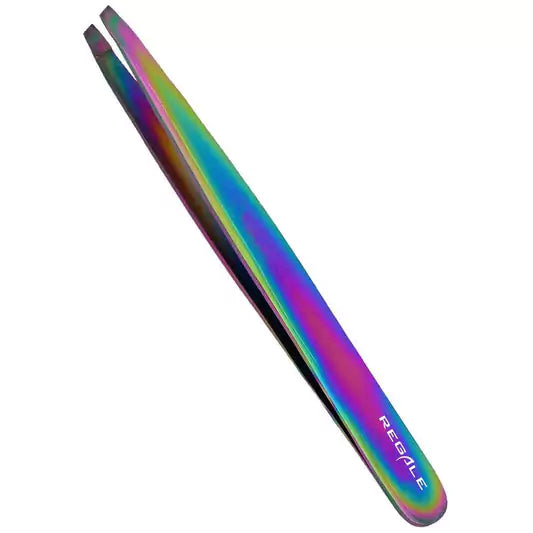 Titanium Slant Tip Tweezer German Stainless Steel