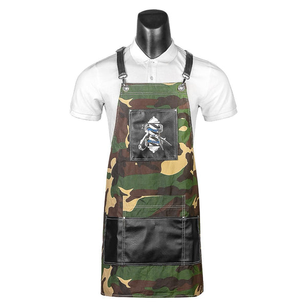 Camouflage Barber Adjustable Apron