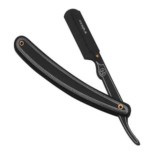 Pro Barber Straight Edge Machine Engraving Razor