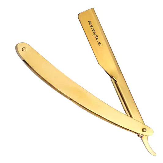 Titanium Gold Hitachi Quality Blade Razor | Regale Barber Supply