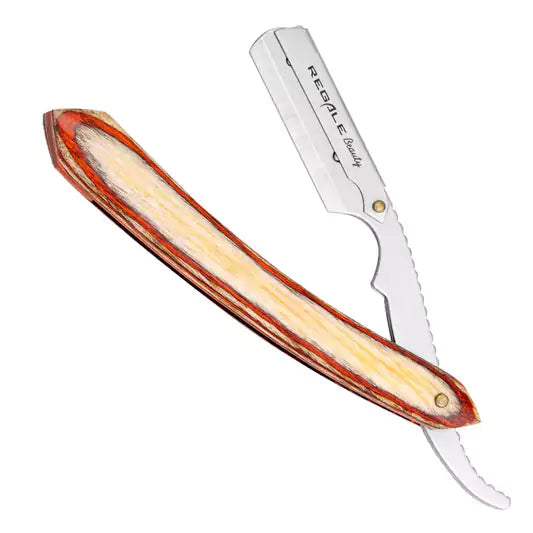 top quality wood handle clasp lock straight razor 