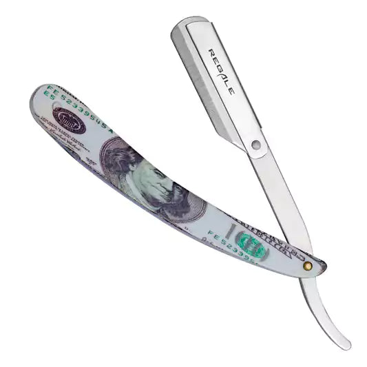 dollar stainless steel folding barber straight razor