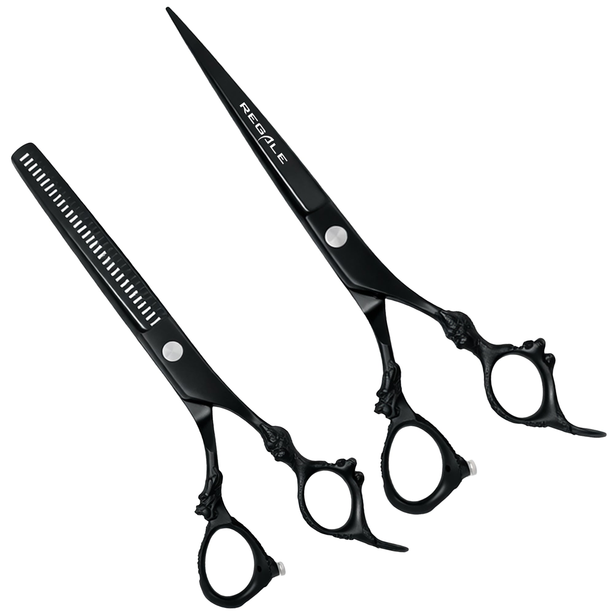 Regale Professional 8-inch Barber Shears Set - Japanese Steel Cutting ...