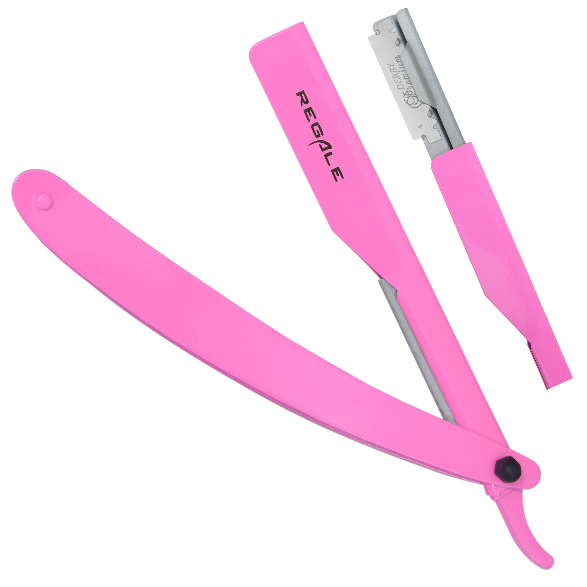 REGALE Professional Pink Straight Razor | Replaceable Blade Shavette ...